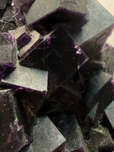 Load image into Gallery viewer, High-Grade Rare Purple-Green-Blue Cubic Fluorite | Cabinet Mineral Collector Specimen | Zhejiang Province, China