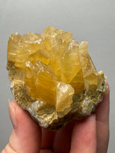 Load image into Gallery viewer, Golden Glow Calcite Cluster | Maharashtra, India