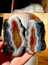 Load image into Gallery viewer, Moroccan Agate Pair • High Atlas Mountains • POLISHED