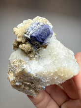 Load image into Gallery viewer, Afghan Lazurite Specimen | Deep Blue Lapis-Grade Crystal on Matrix | Collector Display Mineral