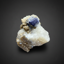 Load image into Gallery viewer, Afghan Lazurite Specimen | Deep Blue Lapis-Grade Crystal on Matrix | Collector Display Mineral