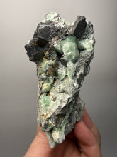 Load image into Gallery viewer, High-Grade Green Wavellite Collectors Specimen - Radiating Botryoidal Crystal Formation - Arkansas, USA