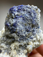 Load image into Gallery viewer, Afghan Lazurite Specimen | Deep Blue Lapis-Grade Crystal on Matrix | Collector Display Mineral