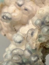 Load image into Gallery viewer, Blue-Green Chrysocolla in Botryoidal Chalcedony Cabinet Specimen | Indonesia