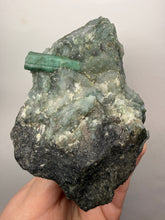 Load image into Gallery viewer, Emerald Variety Green Beryl on Matrix | Northern Bahia, Brazil | Collector Mineral Display Specimen