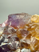 Load image into Gallery viewer, Premium Hematite-Phantom Deep Magenta Ametrine Cluster | Deccan Traps, India | Collector Mineral Specimen