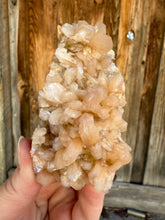 Load image into Gallery viewer, High-Grade Orange Heulandite on Matrix — Maharashtra, India | Zeolite Cluster Specimen