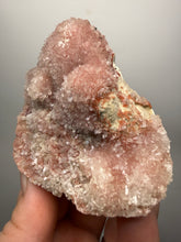 Load image into Gallery viewer, Druzy Red Stilbite Crystal Cluster on Stalactites from India | Collector Mineral Specimen