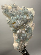 Load image into Gallery viewer, Blue-Green Chrysocolla in Botryoidal Chalcedony Cabinet Specimen | Indonesia