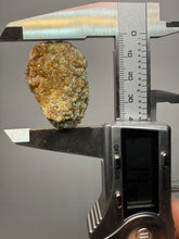 Load image into Gallery viewer, Hessonite Garnet Cluster on Matrix – Natural Collector Specimen from Pakistan | High-Grade Orange-Red Garnet Crystals