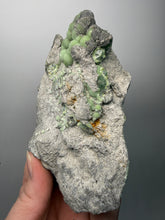 Load image into Gallery viewer, High-Grade Green Wavellite Collectors Specimen - Radiating Botryoidal Crystal Formation - Arkansas, USA