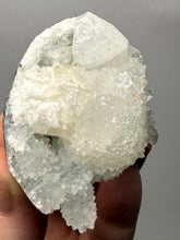 Load image into Gallery viewer, Druzy Chalcedony Stalactites with Druzy Clear Apophyllite | Maharashtra, India