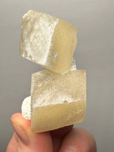 Load image into Gallery viewer, Rare Druzy Golden “Diamond” Calcite on Zeolite Matrix — Maharashtra, India | Collector Cabinet Specimen