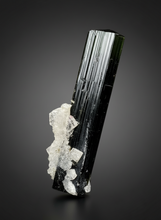 Load image into Gallery viewer, Green Cap Stak Nala Tourmaline with Cleavelandite – Haramosh Mountains, Pakistan | Thumbnail Specimen