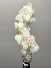 Load image into Gallery viewer, High-Grade Mint Apophyllite on Red Heulandite Stalactite (Deccan Traps, India)