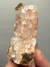 Load image into Gallery viewer, Pink Apophyllite on Red & Green Heulandite – Deccan Traps, Maharashtra, India