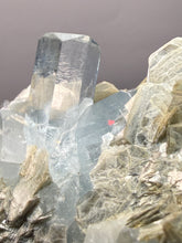 Load image into Gallery viewer, Premium Aquamarine with Mica on Matrix Collector Mineral Specimen – Nagar Valley, Pakistan