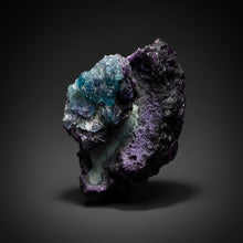 Load image into Gallery viewer, High-Grade Rare Purple-Green-Blue Cubic Fluorite | Cabinet Mineral Collector Specimen | Zhejiang Province, China