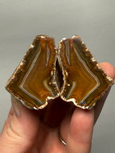 Load image into Gallery viewer, Premium Sumatra Agate Pair (Banded Chalcedony) Display Specimen | Indonesia