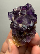 Load image into Gallery viewer, Premium Hematite-Phantom Deep Magenta Ametrine Cluster | Deccan Traps, India | Collector Mineral Specimen