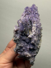 Load image into Gallery viewer, 4.9” Indonesian Grape Agate (Radial Spray Terminated Quartz) Display Specimen | Mamuju, West Sulawesi, Indonesia