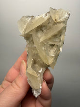 Load image into Gallery viewer, Silvery Bladed “Rose” Calcite Cluster – Yaogangxian Mine, Hunan, China