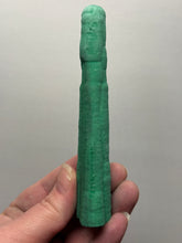 Load image into Gallery viewer, 4.9” High-Grade Malachite Stalactite “Cave” Formation | DR Congo | Mineral Collector Specimen