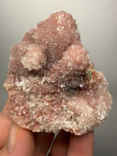 Load image into Gallery viewer, Druzy Red Stilbite Crystal Cluster on Stalactites from India | Collector Mineral Specimen