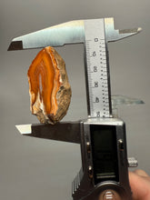 Load image into Gallery viewer, High-Grade Indonesian Sumatra Agate Pair – Vibrant Banded Chalcedony with Rich Color Zoning | Ethical Lapidary & Collector Display Specimens