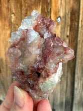 Load image into Gallery viewer, Red & Green Apophyllite + Peach Scolecite • RARE, High Grade • Maharashtra, India