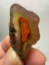 Load image into Gallery viewer, Polished Malawi Agate Half – High-Grade African Banded Agate Display Specimen