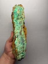Load image into Gallery viewer, 8” Druzy Mint Green Smithsonite Cluster — Indonesia | Collector Mineral Specimen