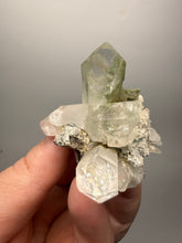 Load image into Gallery viewer, Chlorite-Included Quartz Cluster (Green Phantom Quartz) | Pakistan Mineral Specimen
