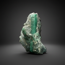 Load image into Gallery viewer, Emerald Variety Green Beryl on Matrix | Northern Bahia, Brazil | Collector Mineral Display Specimen