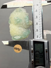 Load image into Gallery viewer, Luminous Mint Apophyllite with Glittering Druzy Sugar Quartz – India