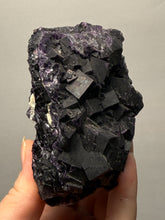 Load image into Gallery viewer, High-Grade Rare Purple-Green-Blue Cubic Fluorite | Cabinet Mineral Collector Specimen | Zhejiang Province, China