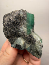 Load image into Gallery viewer, Emerald Variety Green Beryl on Matrix | Northern Bahia, Brazil | Collector Mineral Display Specimen