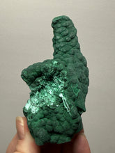 Load image into Gallery viewer, 3.5” High-Grade Malachite Stalactite “Cave” Formation | DR Congo | Mineral Collector Specimen