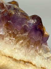 Load image into Gallery viewer, Premium Hematite-Phantom Deep Magenta Ametrine Cluster | Deccan Traps, India | Collector Mineral Specimen