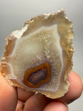 Load image into Gallery viewer, Polished Malawi Agate Half – High-Grade African Banded Agate Display Specimen