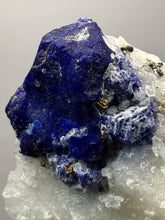 Load image into Gallery viewer, Afghan Lazurite Specimen | Deep Blue Lapis-Grade Crystal on Matrix | Collector Display Mineral