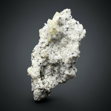 Load image into Gallery viewer, 2” New Find: Huanzala Mine Peru Sphalerite + Chalcopyrite + Apatite + Calcite + Quartz | Collector Display Specimen