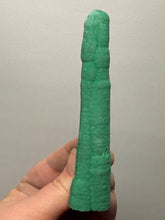 Load image into Gallery viewer, 4.9” High-Grade Malachite Stalactite “Cave” Formation | DR Congo | Mineral Collector Specimen