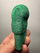 Load image into Gallery viewer, 3” Druzy Malachite Stalactites — Botryoidal Cave Formation | DR Congo | Collector Mineral Specimen