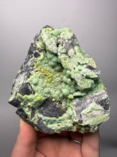 Load image into Gallery viewer, High-Grade Green Wavellite Collectors Specimen - Radiating Botryoidal Crystal Formation - Arkansas, USA