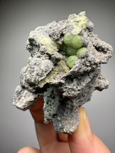 Load image into Gallery viewer, High-Grade Green Wavellite Collectors Specimen - Radiating Botryoidal Crystal Formation - Arkansas, USA