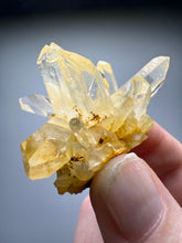 Load image into Gallery viewer, High Grade Golden Iron-Stained Himalayan Quartz Cluster | Rare Pakistan Mineral Specimen | Collector Display Crystal