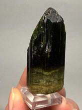Load image into Gallery viewer, Naturally Faceted Green Tourmaline Crystal Specimen | Ocean View Mine, Pala, California, USA
