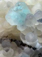Load image into Gallery viewer, Blue-Green Chrysocolla in Botryoidal Chalcedony Cabinet Specimen | Indonesia