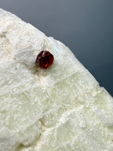 Load image into Gallery viewer, High-Grade Naturally Faceted Red Spessartine Garnet on Matrix — Skardu, Pakistan